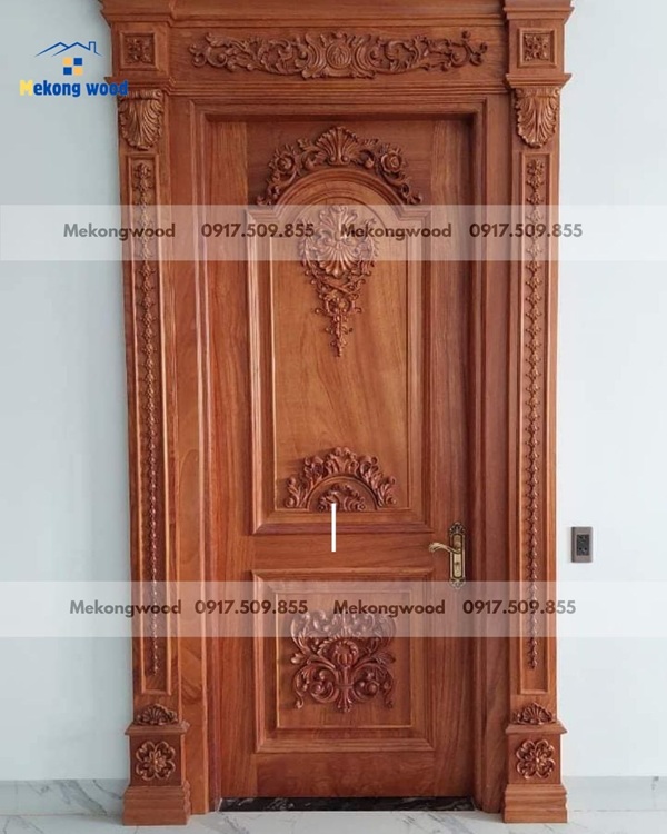 Thiết kế thi công cửa phòng gỗ