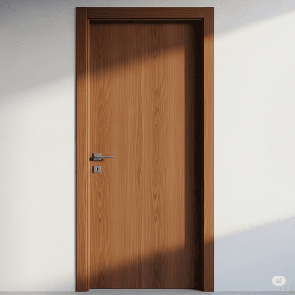 hình ảnh cửa gỗ công nghiệp 1 cánh