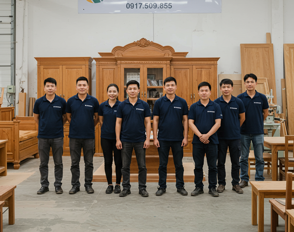 đội ngũ nhân viên tại mekongwood