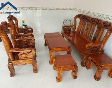 gỗ tràm làm ghế sôfa có tốt không ?