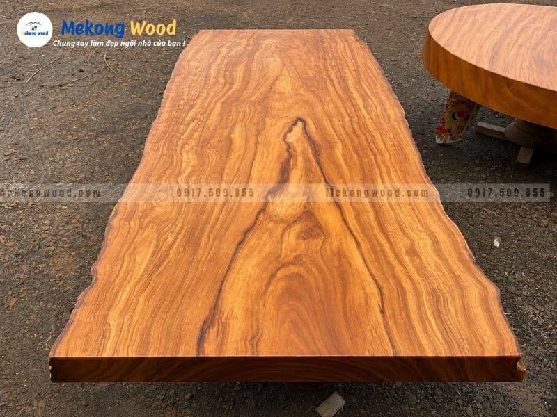 Hình ảnh vân gỗ gõ đỏ nam phi nhập khẩu
