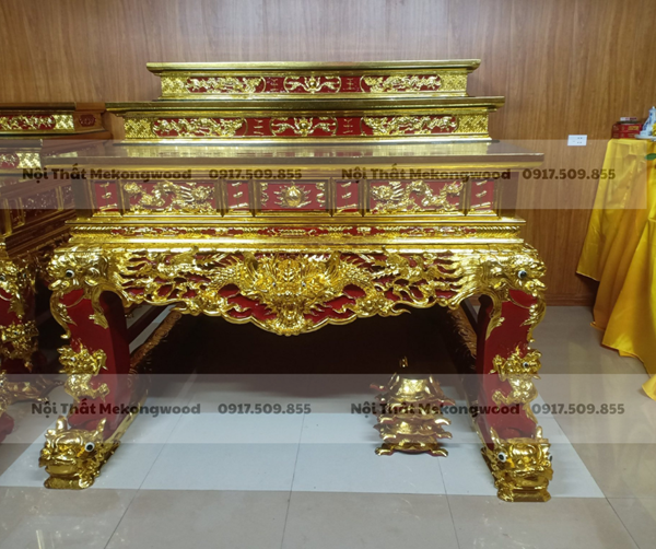 kích thước phong thủy bàn thờ