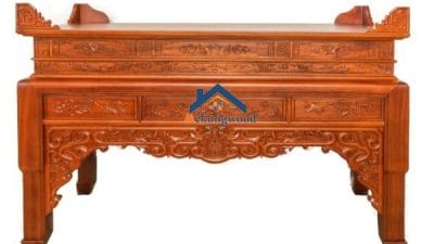 mẫu bàn thờ chiện gỗ hiowng