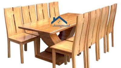 bộ bàn ăn 8 ghế hiện đại sang trọng vfa đẳng cấp