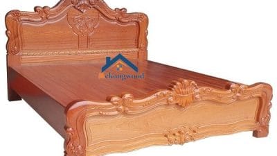 mẫu giường ngủ gỗ tự nhiên