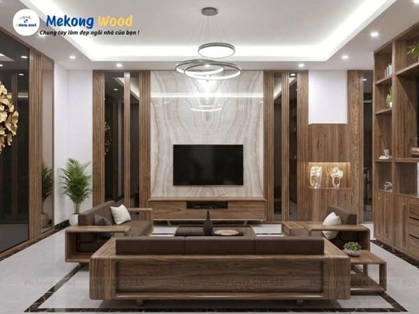 Hình ảnh nội thất phòng khách hiện đại