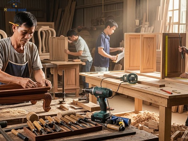thiết kế thi công nội thất tại đồng tháp