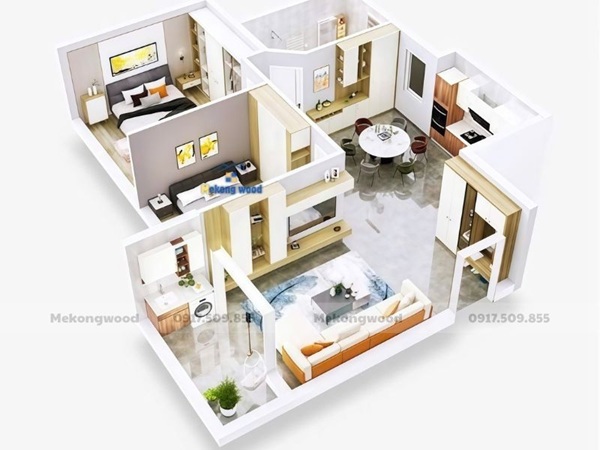 Thiết kế nội thất tại Đồng Tháp trọn gói A-Z