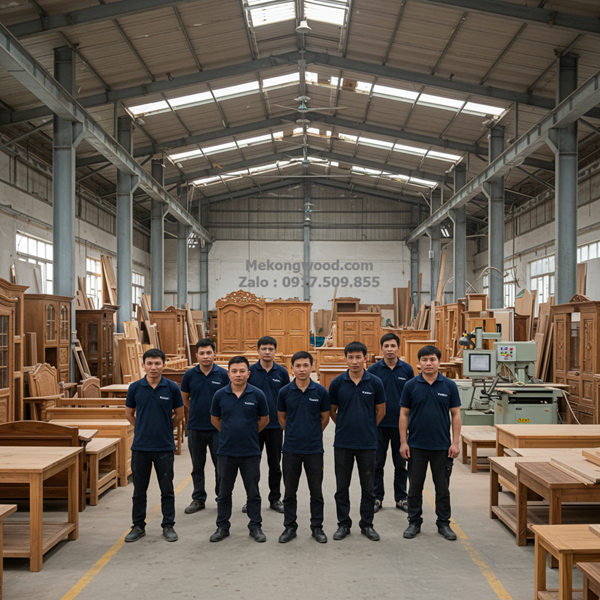 Xưởng đồ gỗ nội thất mekongwood