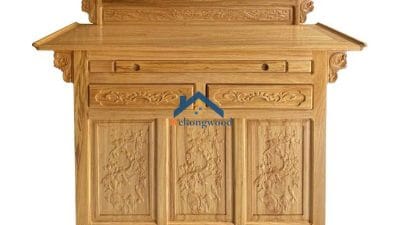 mẫu bàn thờ 2 tầng