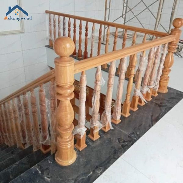 Bảng giá thiết kế thi công cầu thang gỗ tại Long An và các tỉnh Miền Tây