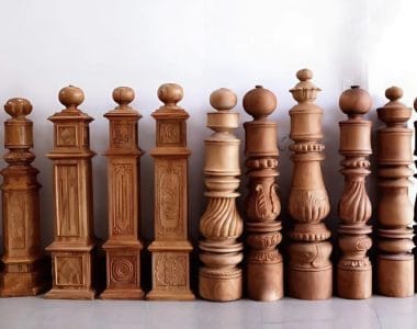 nhận gia công và tiện trụ cầu thang