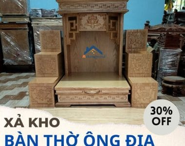 truong trình khuyến mại bàn thờ ông địa