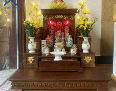 bàn thờ ông địa thần tài để sao cho đúng