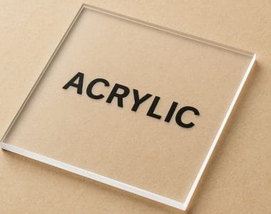 vật liệu acrylic trong thiết kế nội thất