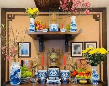 cách đặt ảnh ban thờ ông bà bố mẹ