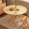 bàn ăn xếp gọn hình tròn