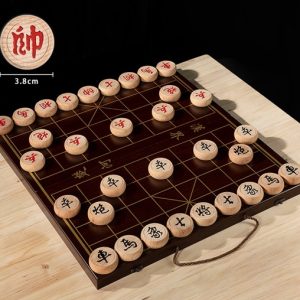 bộ bàn cờ tướng gỗ bạch dương