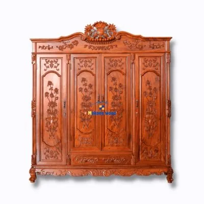 Tủ quần áo tân cổ điển 4 cánh