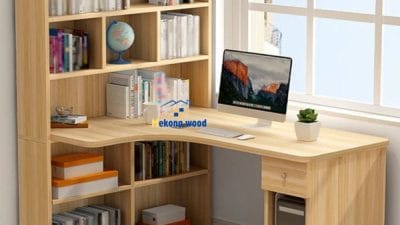 bàn làm việc gỗ công nghiệp