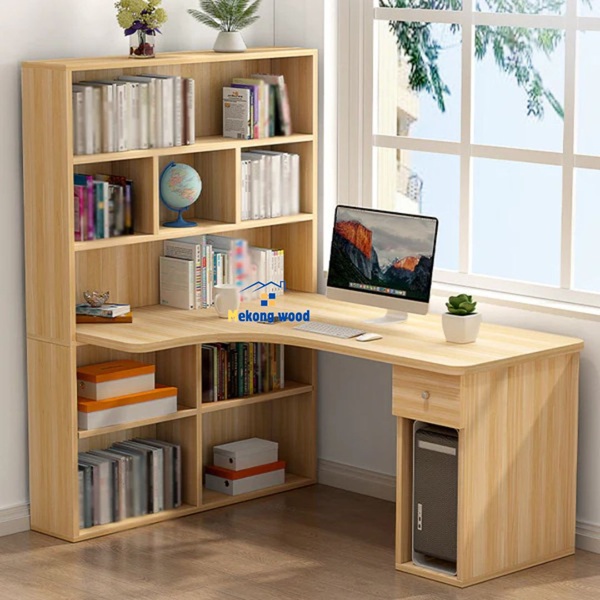 bàn làm việc gỗ công nghiệp