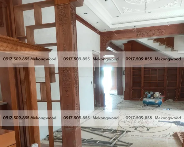 công trình thiết kế thi công nội thất tại mekongwood