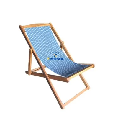 ghế gỗ thư giãn ngoài trời bãi biển đẹp