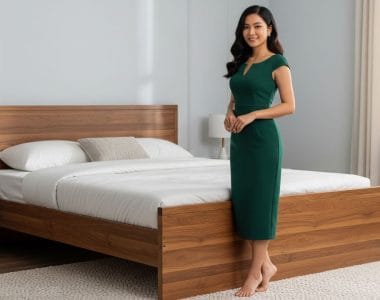 mẫu giường ngủ gỗ công nghiệp mdf nên mua