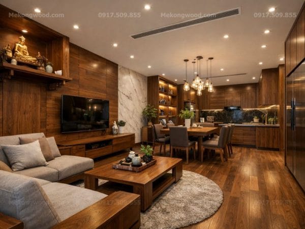 Các mẫu thiết kế thi công nội thất ở Mỹ Tho , Đồng Tháp