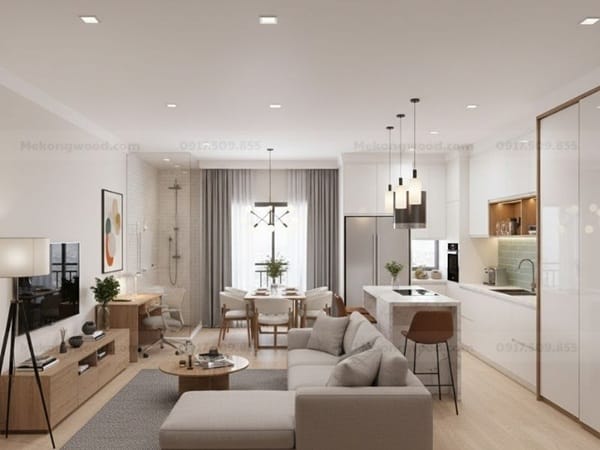 nội thất chung cư 50m2