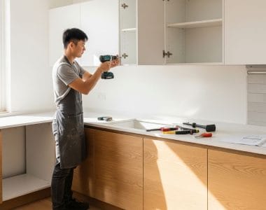 Hoàn thành thi công nội thất gỗ công nghiệp tại dĩ an