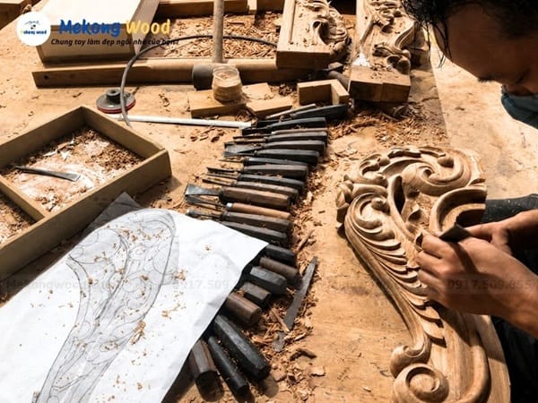 Thiết kê thi công nội thất tân cổ điển tại Mekongwood