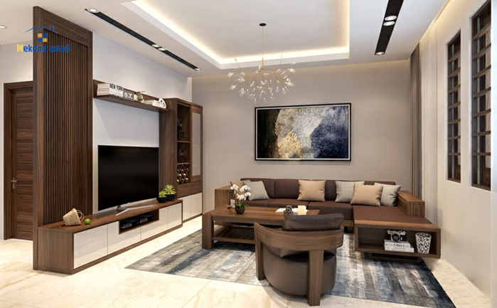 trang trí nội thất phòng khách chung cư