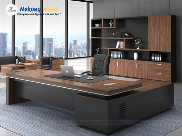 hình ảnh thiết kế nội thất văn phòng cho sếp