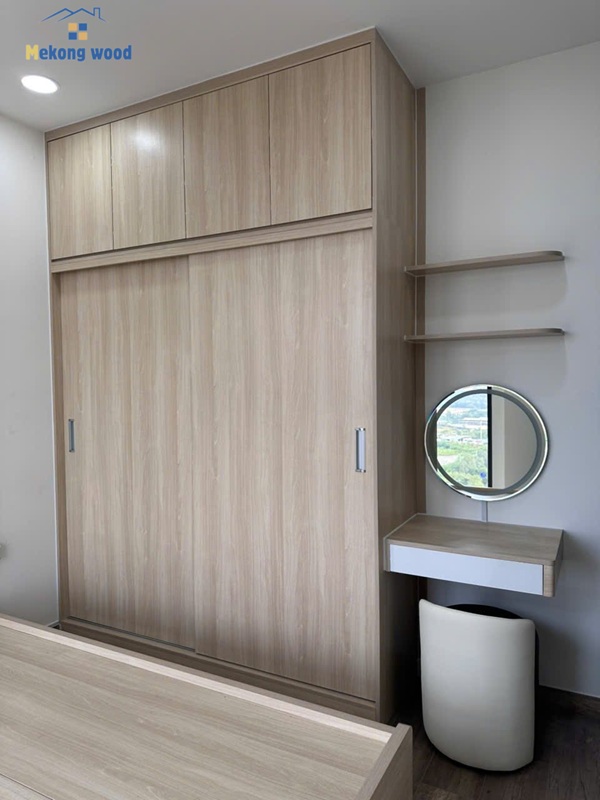 nội thất phòng ngủ gỗ MDF