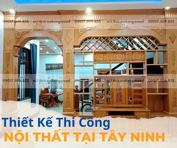 thiết kế thi công nội thất tại tây ninh