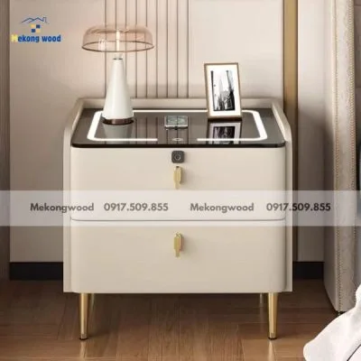 Tab đầu giường thông minh khóa vân tay