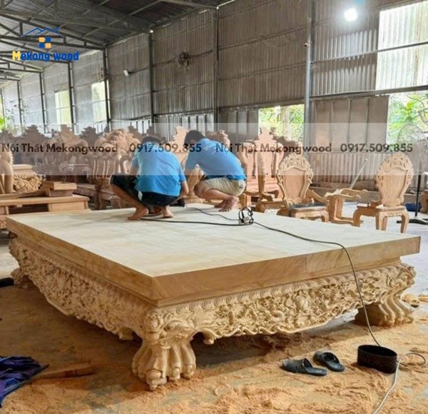 xưởng sx đồ gỗ mekongwood