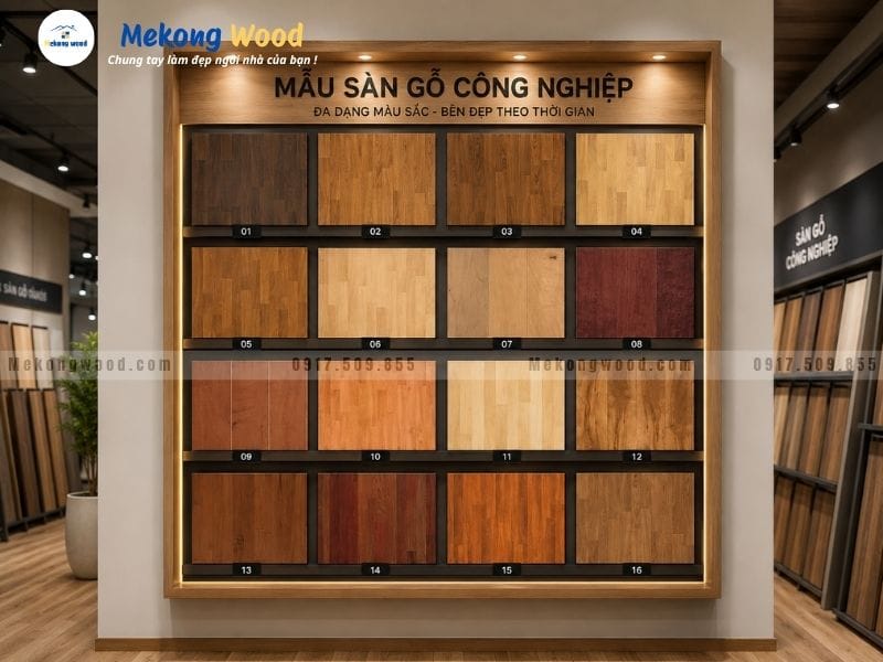 Lựa chọn sàn gỗ công nghiệp