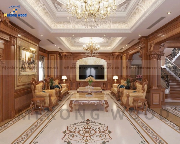 nội thất tân cổ điển tại an giang đẳng cấp