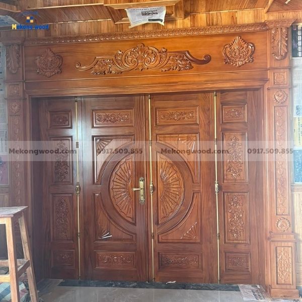Thi công cửa gỗ tại đồng tháp