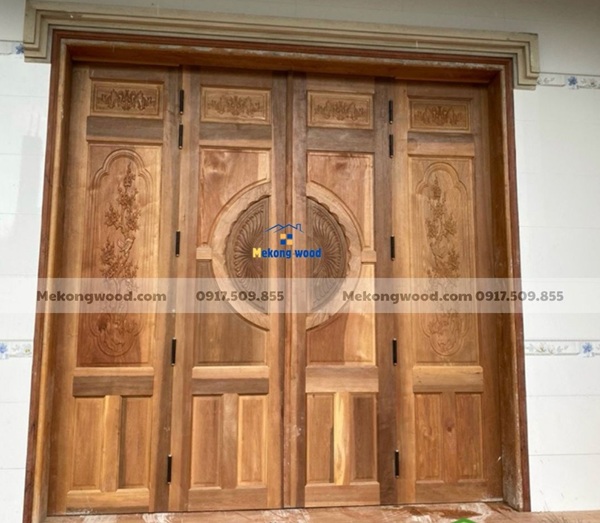 bảng giá thi công cửa gỗ thao lao