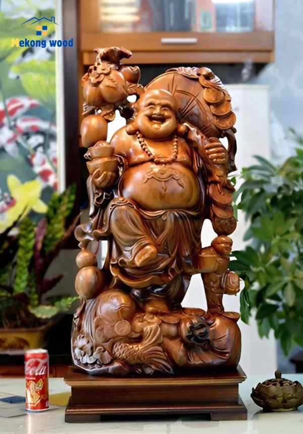 cách đặt tượng di lặc phòng khách
