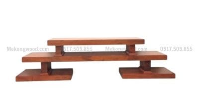 kệ ti vi nguyên khối gỗ hương