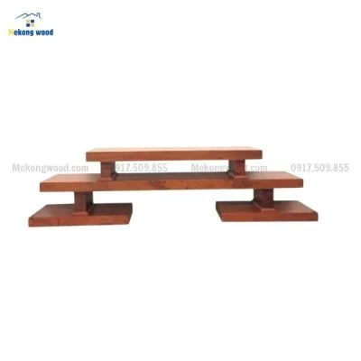 kệ ti vi nguyên khối gỗ hương