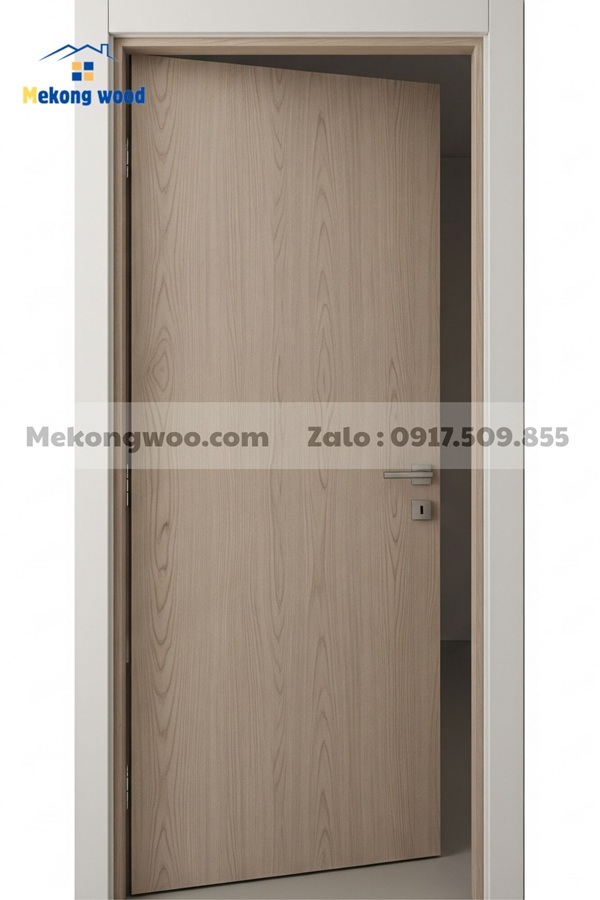 mẫu cửa 1 cánh gỗ MDF