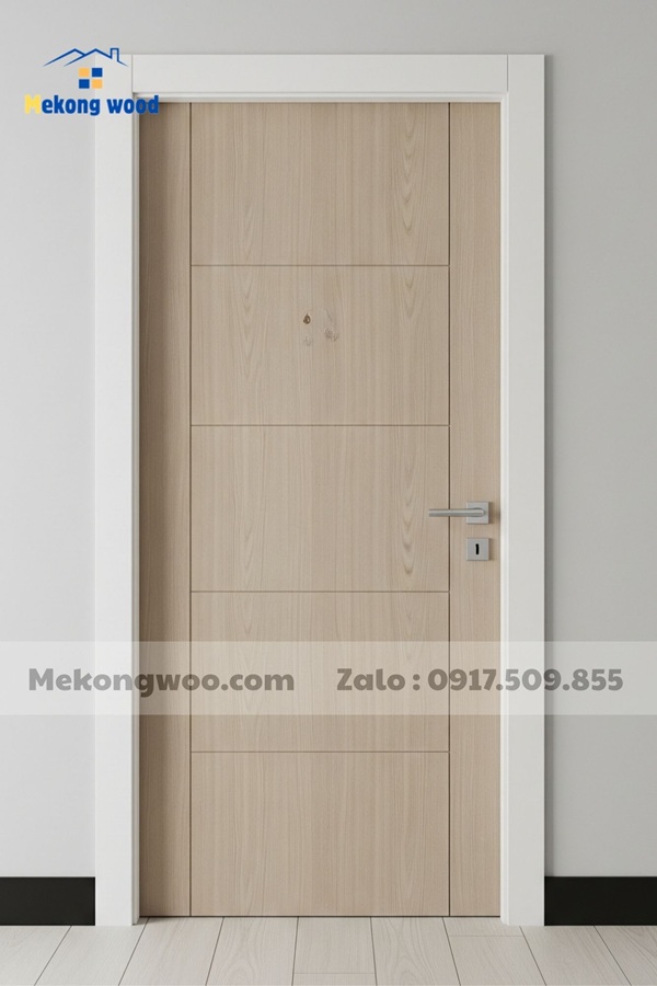 mẫu cửa gỗ công nghiệp 1 cánh đẹp