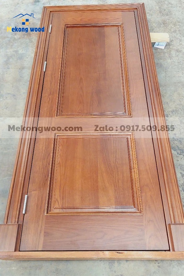 mẫu cửa gỗ lim 1 cánh đẹp