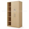tủ quần áo gỗ cong nghiệp 2 cánh giá rẻ