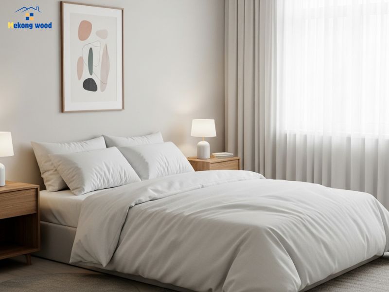 phòng ngủ decor giản đơn